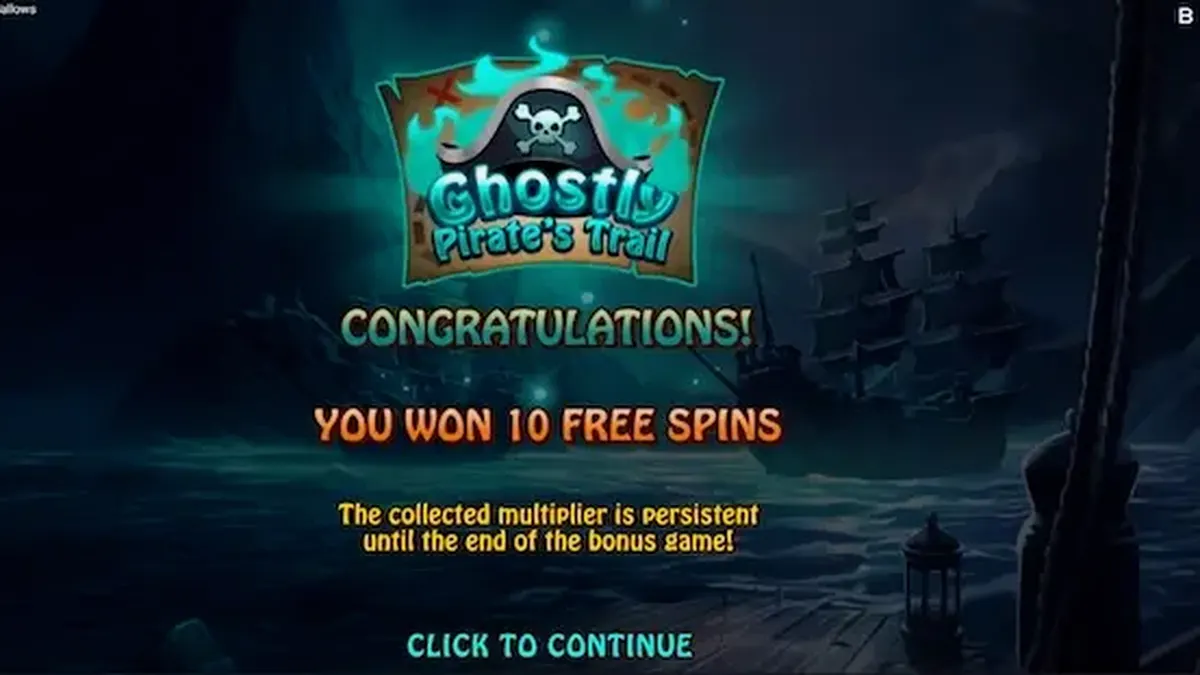 Ghostly Hallows slot game screen