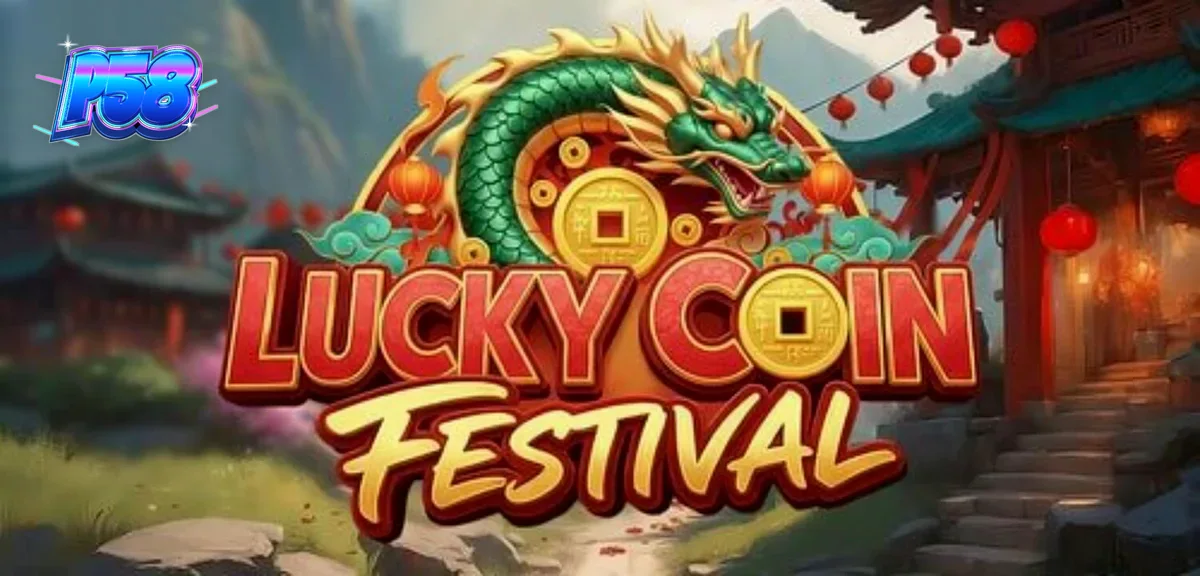 Lucky Coin Festival slot machine interface